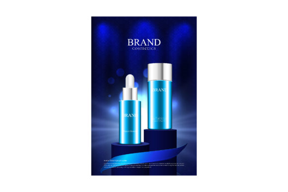 Download Cosmetic Packaging Poster on Podium - Cosmetic packaging Collection
