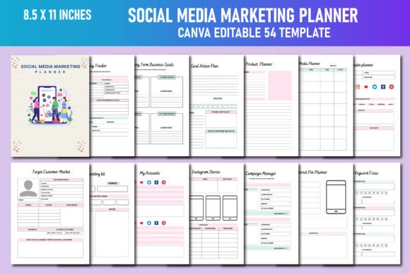 Download Social Media Marketing Planner - Marketing planner Collection