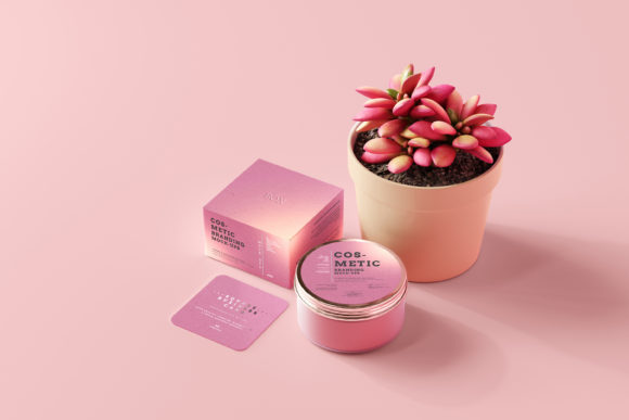 Download Cosmetic Packaging Mockup Scenes Part 3 - Cosmetic packaging Collection