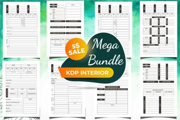 Download KDP Interior Template Mega Bundle Vol.11 - Premium Resources