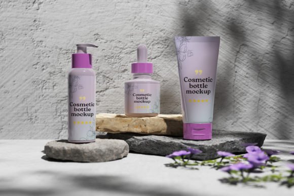 Download Cosmetic Packaging Kit Mockup - Cosmetic packaging Collection